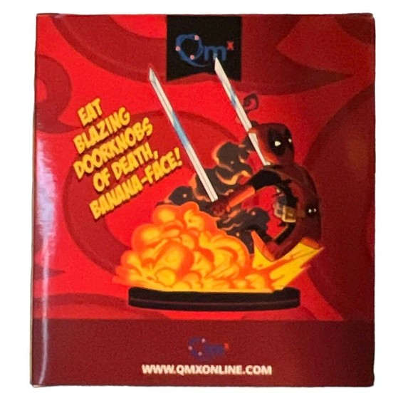 Marvel DEADPOOL Figure, Loot Crate, Q Fig by Qmx - Picture 2 of 2